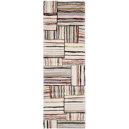 Safavieh 2 ft.-4 in. x 6 ft.-7 in. Porcello Power Loom Runner RugIvory PRL3725A-27